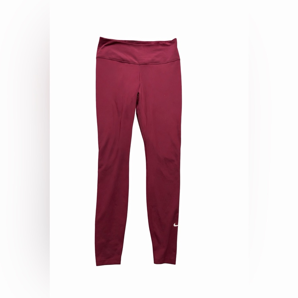 Women's Nike Dri-Fit Burgundy Leggings